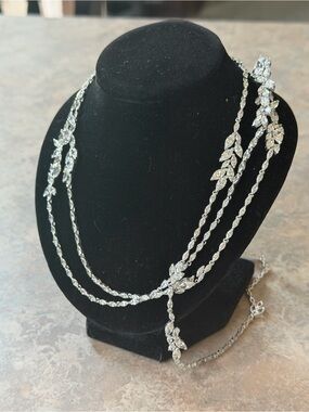Swarovski Long Wrap Necklace